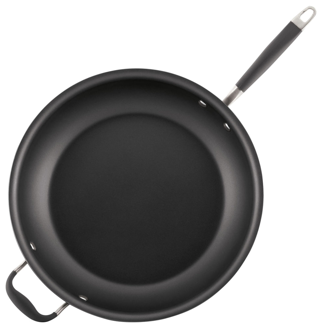 14-Inch Frying Pan with Helper Handle