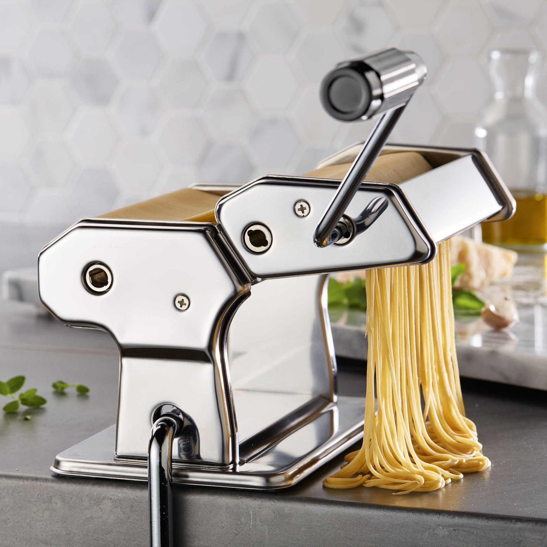 pasta machine, chrome - Whisk
